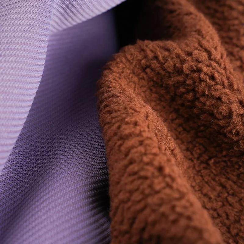 斜纹摇粒 - 100% Polyester 休闲面料